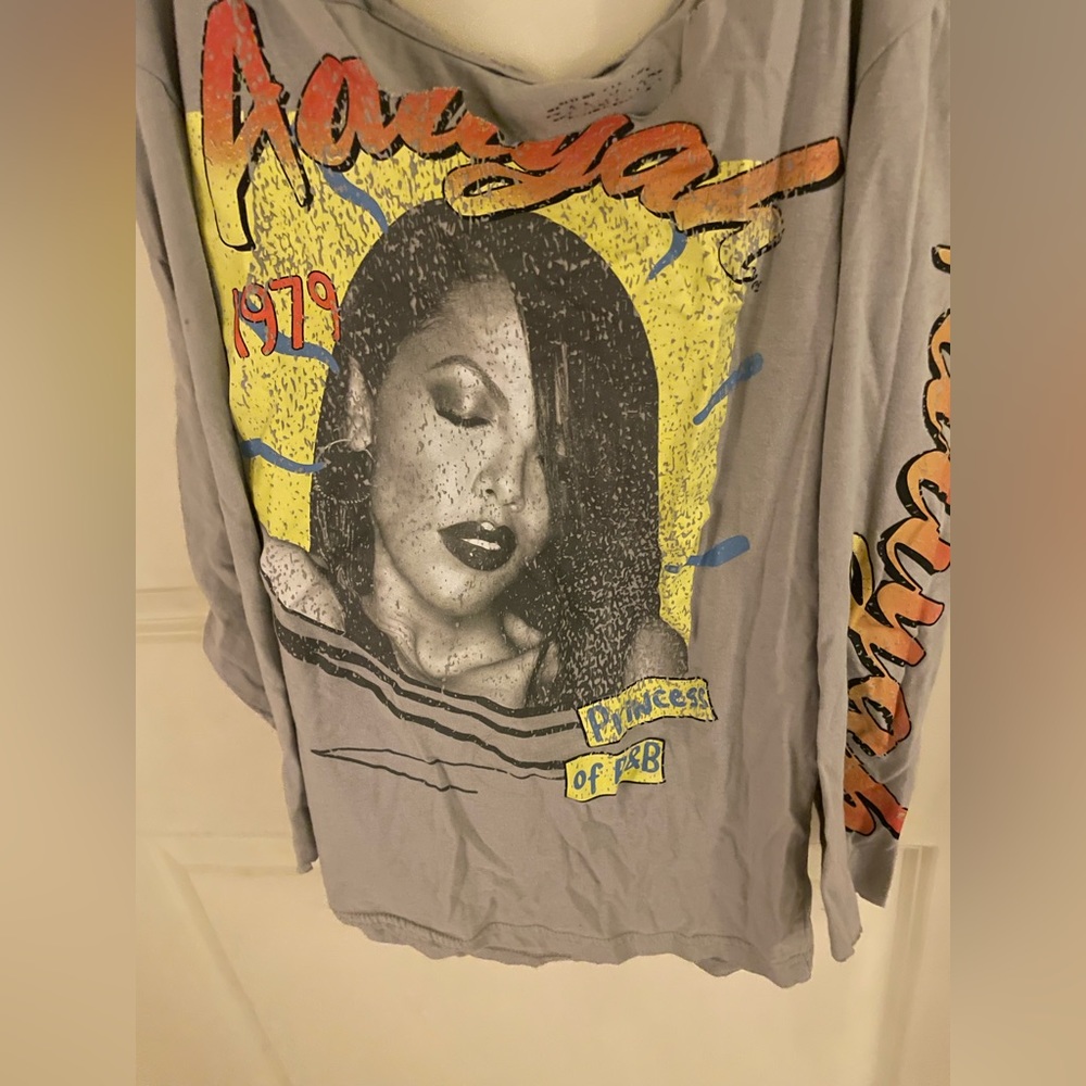 Aaliyah  princess of r&b Long sleeve shirt